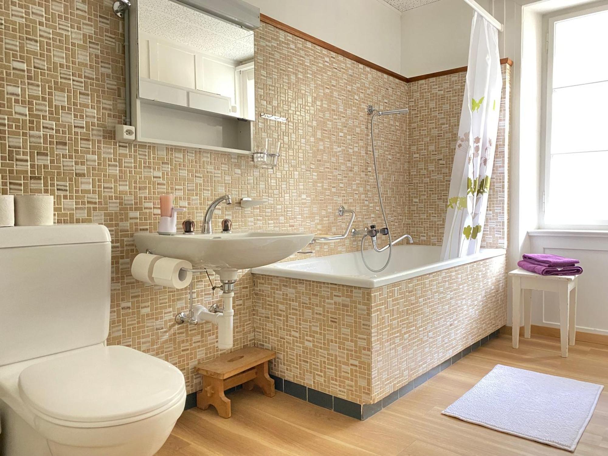 Haus La Punt, Savognin Apartment Rona Стая снимка